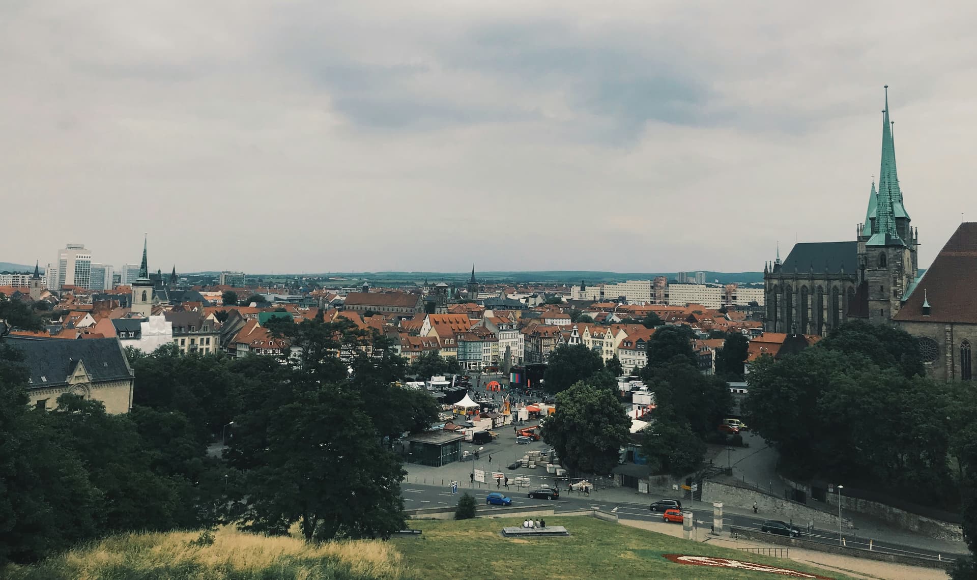 Erfurt Altstadt mit Dom